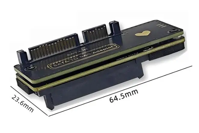 USB3.0 to SATA USB to SAS 29Pin SAS to SATA 7+15Pin SSD HDD Reader Hard Drive Adapter Card
