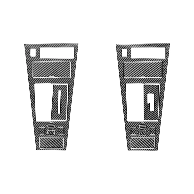 

Комплект накладок на панели шестеренок автомобильной центральной консоли из углеродного волокна для Chevrolet Corvette C3 1968-1982, аксессуары для отделки