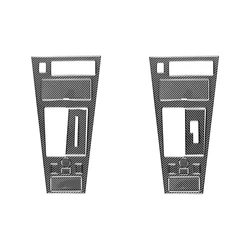 Real Carbon Fiber For Chevrolet Corvette C3 1968-1982 Car Center Console Gear Panel Cover Kit Trim Accessories