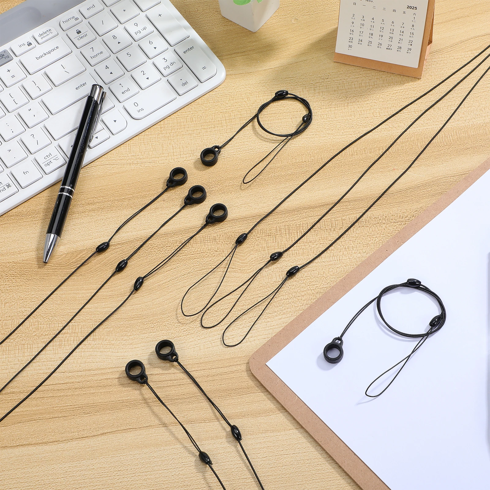 

10pcs Elastic Lanyard for Pens Retractable Anti Lost Stretch Ropes Replacement Security Cord for Signature Stylus Hanging Use