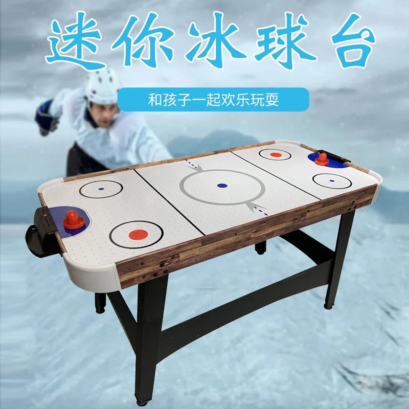 Electronic scoring Double Ice Hockey Machine Adult Desktop Ice Hockey Charging Hovering Game Table Ice Hockey Table Toys