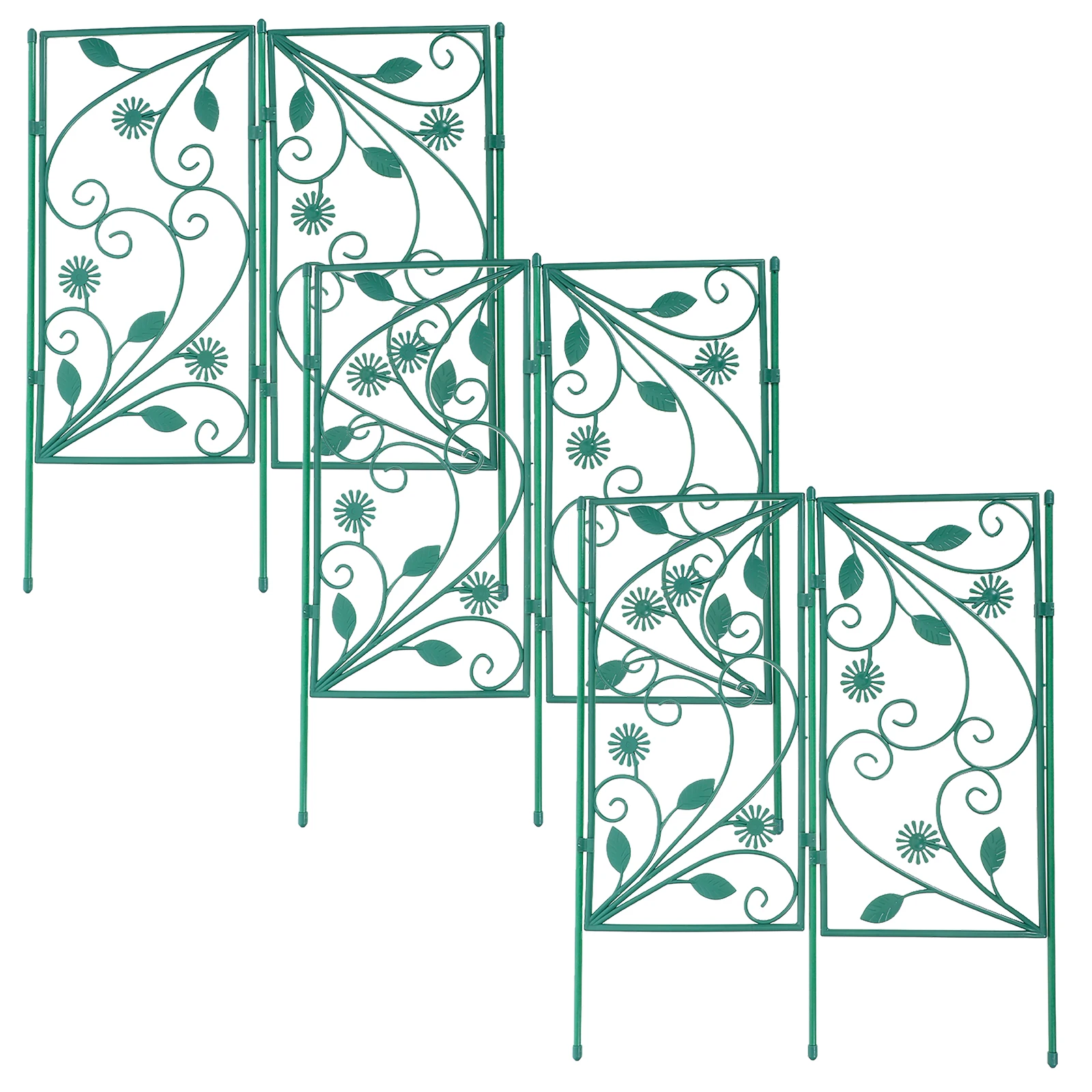 

6Pcs Vine Plant Climbing Rack Garden Decor Plant Frame for Potted Plants Outdoor Garden Support Orchid Climbing Rack