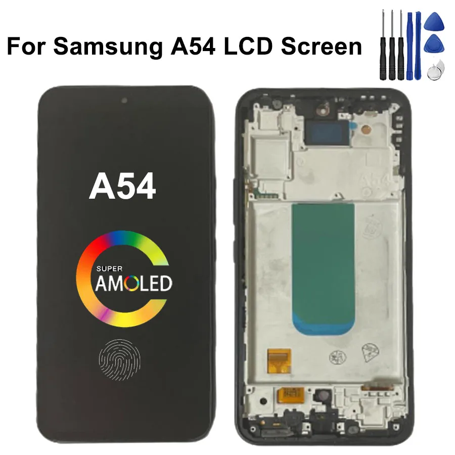 スーパー-amoled-サムスン-a54-5-グラムディスプレイ-a546u-a546b-a546-液晶画面タッチスクリーンデジタイザサムスン-a546-液晶用