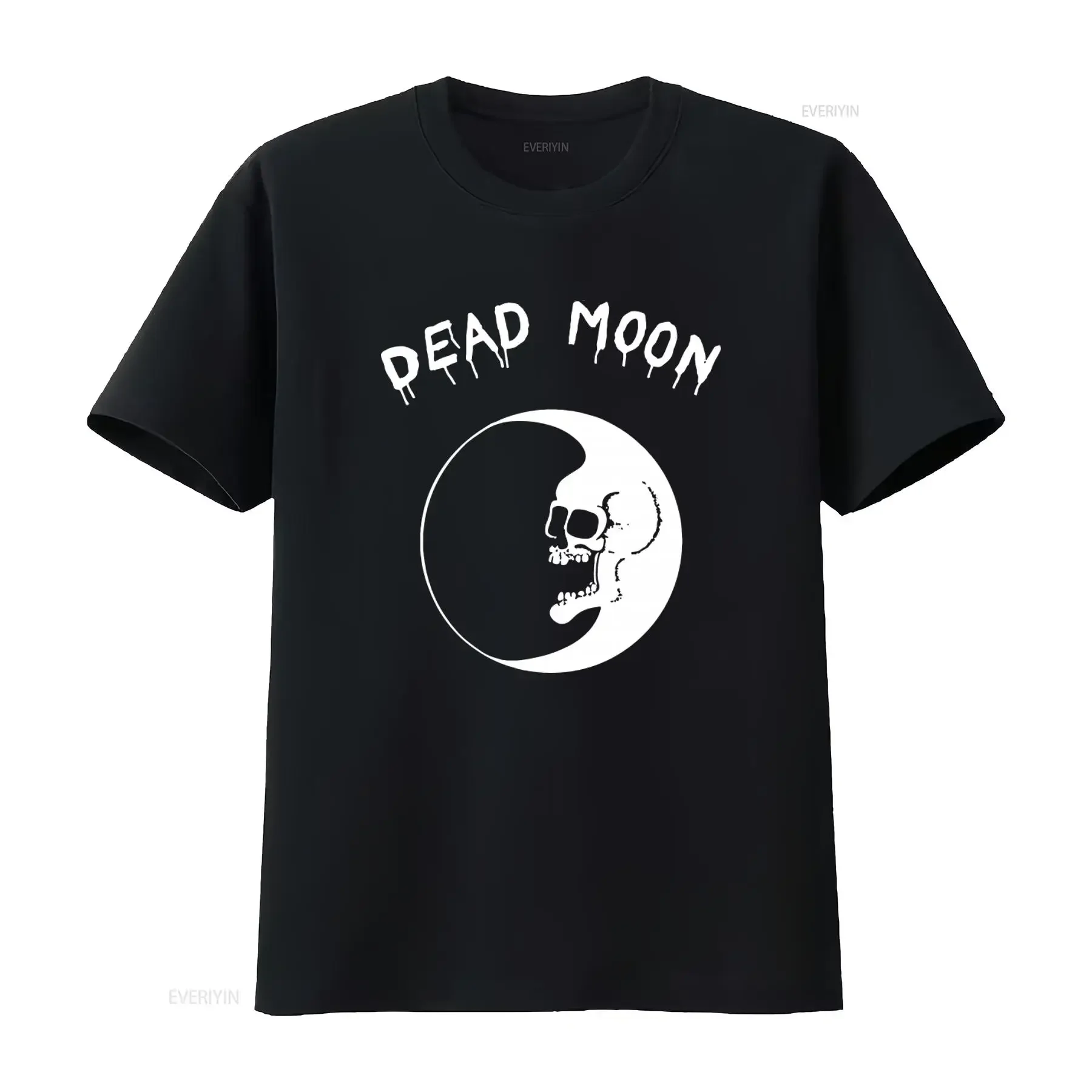 DEAD MOON Garage Punk Rock Band Black T Shirt Best Quality for Christmas Birthdays vintage Washed Stretched