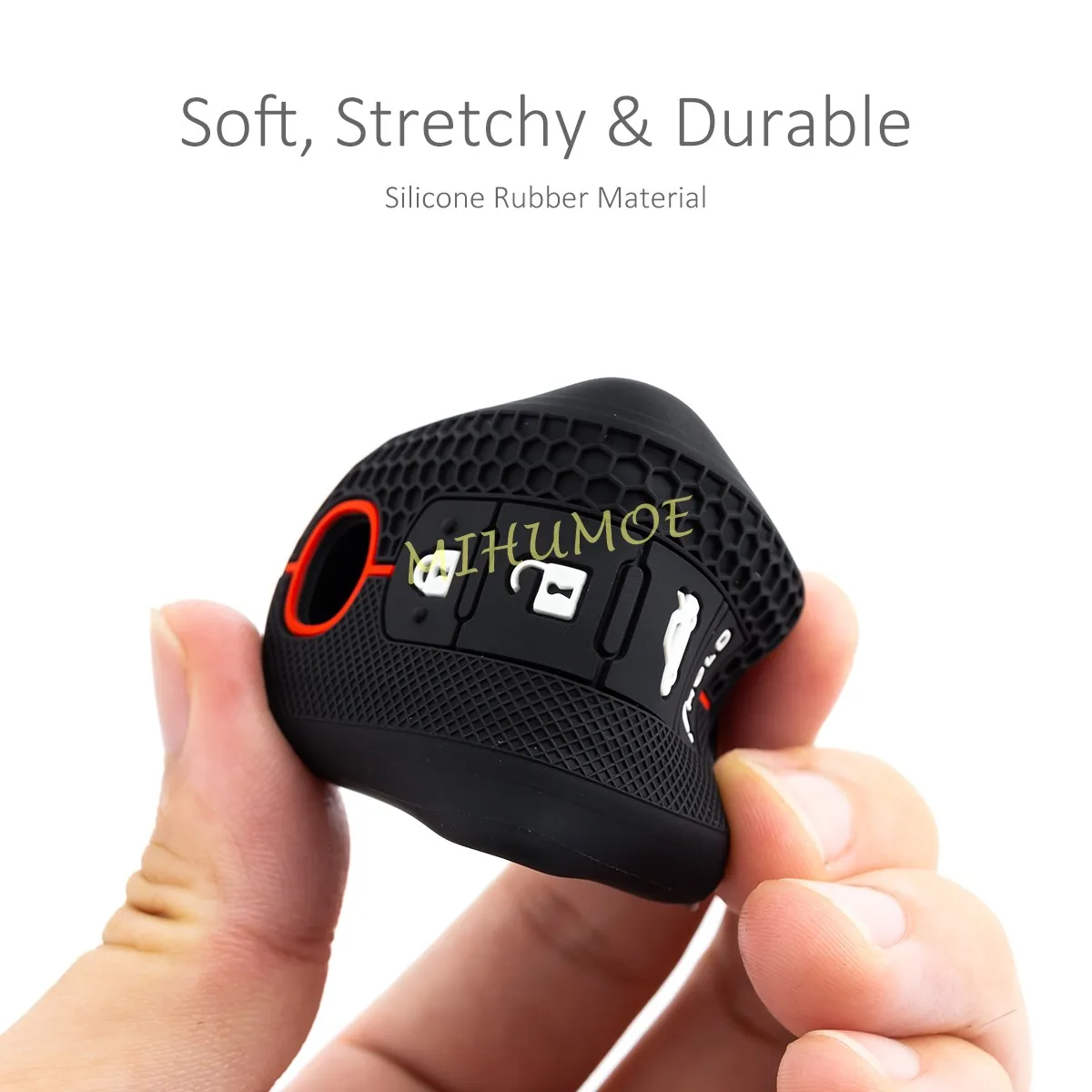 سيليكون مفتاح السيارة فوب سلسلة غطاء ل 2013-2020 مازدا 2 3 سيدان 6 CX-3 CX-5 CX-9 MX-5 DJ DL BM BN GJ DK KE KF TC ND