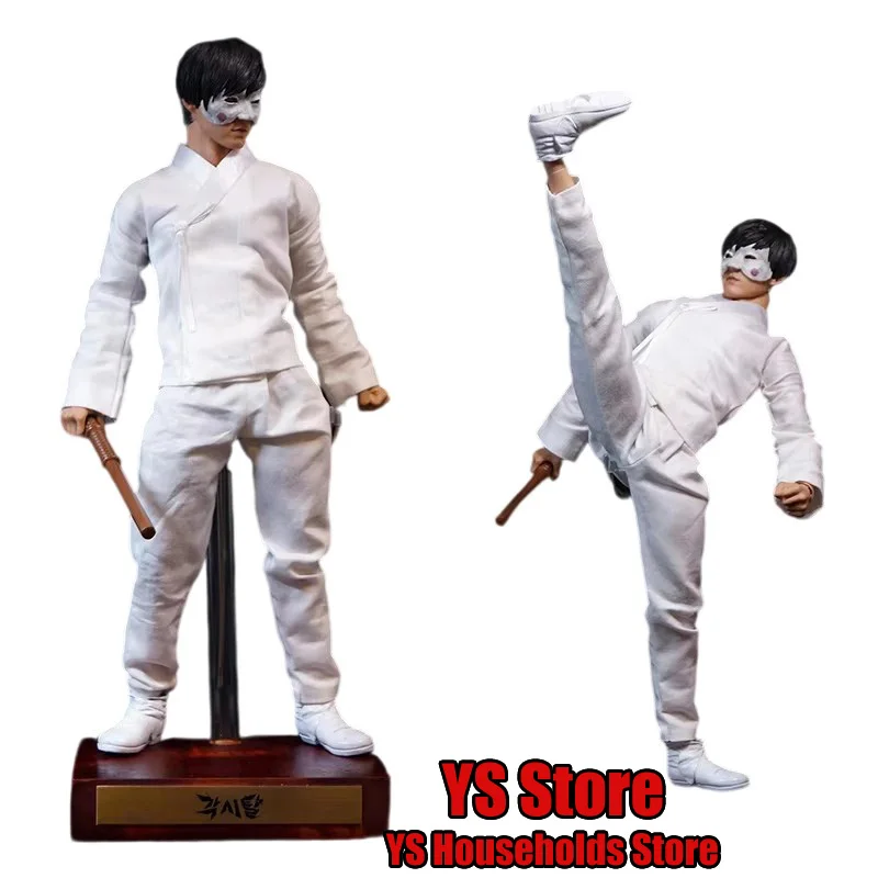 

KUMIK KMF23-TAL006 1/6 Korean Movie Bridal Mask Warrior Figure Delicate Moveable Model 12" Full Set Collectible Figurine Gifts