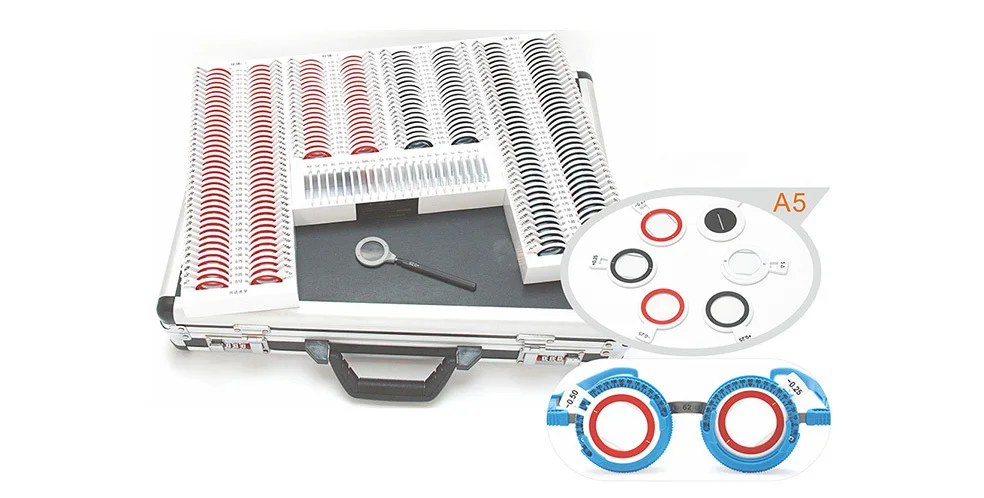 Trial Lens Set Optometry Box Optical Trial Lens Case Set Price