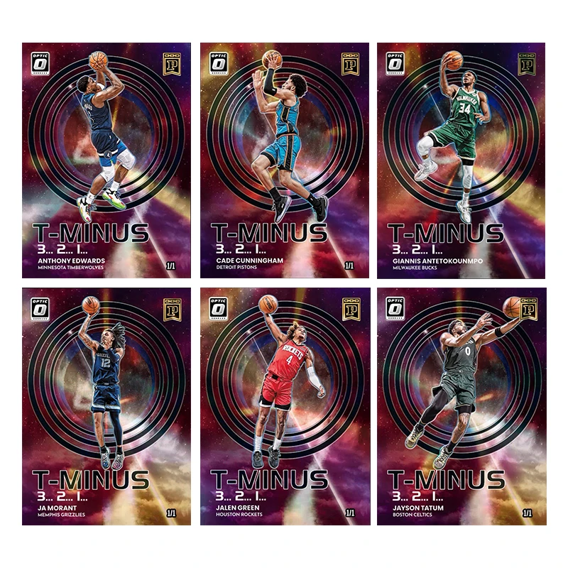 

Panini Basketball Star Card Diy Homemade Cade Cunningham Giannis Antetokounmpo Morant Durant Collection Card Toys Gift