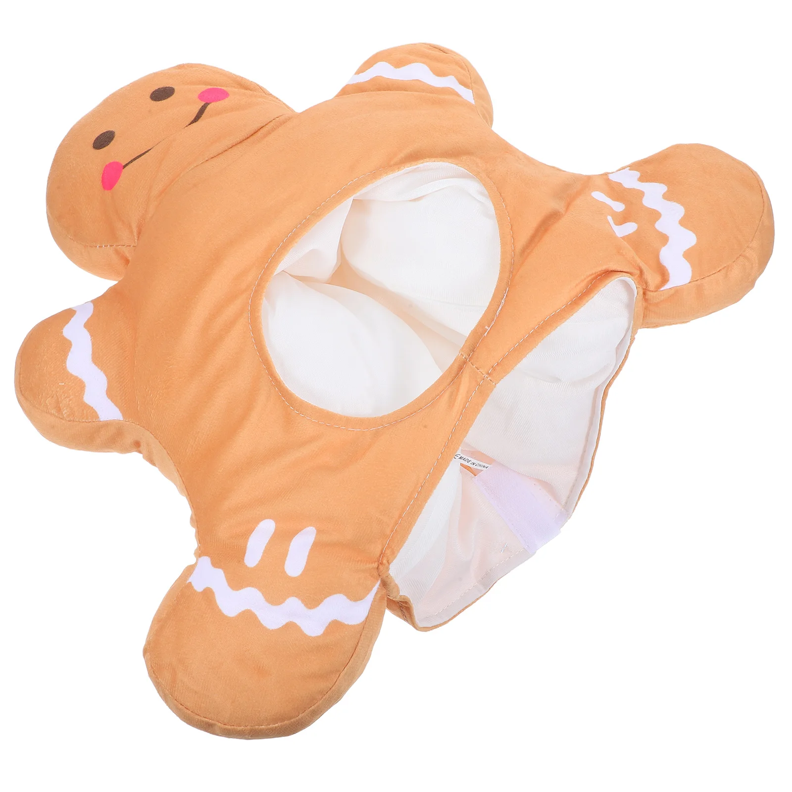 

Gingerbread Man Headdress Christmas Photo Props Hat Kids Party Supplies Costume Accessories Holiday Decor Gifts