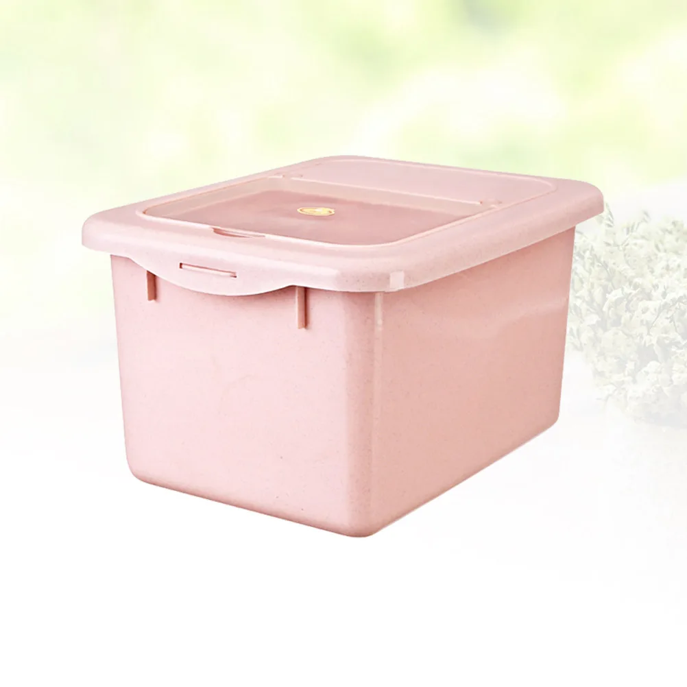 

Airtight Rice Storage Bucket Moisture Proof Grain Container Household Cereal Bean Nut Sugar Coffee Tea Dry Food Storage Box Case
