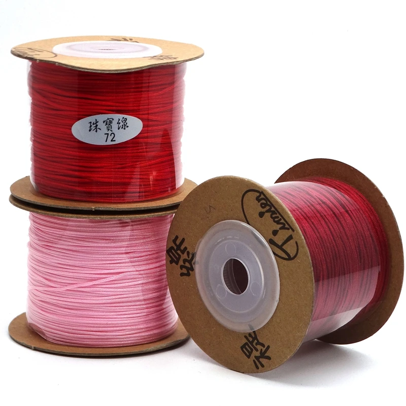 Model Number 71 Jewelry Thread DIY Hand-Made Rope 0.4mm 180meters/roll Rope Jewelry Bracelet Jade Line Strong Beautiful