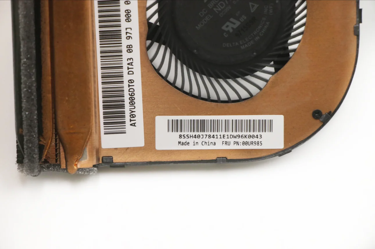 Imagem -03 - Original para Lenovo Laptop Thinkpad T460s T470s Dissipador de Calor Cpu Ventilador de Refrigeração Radiador Cooler Fru Pn:00ur985 Novo