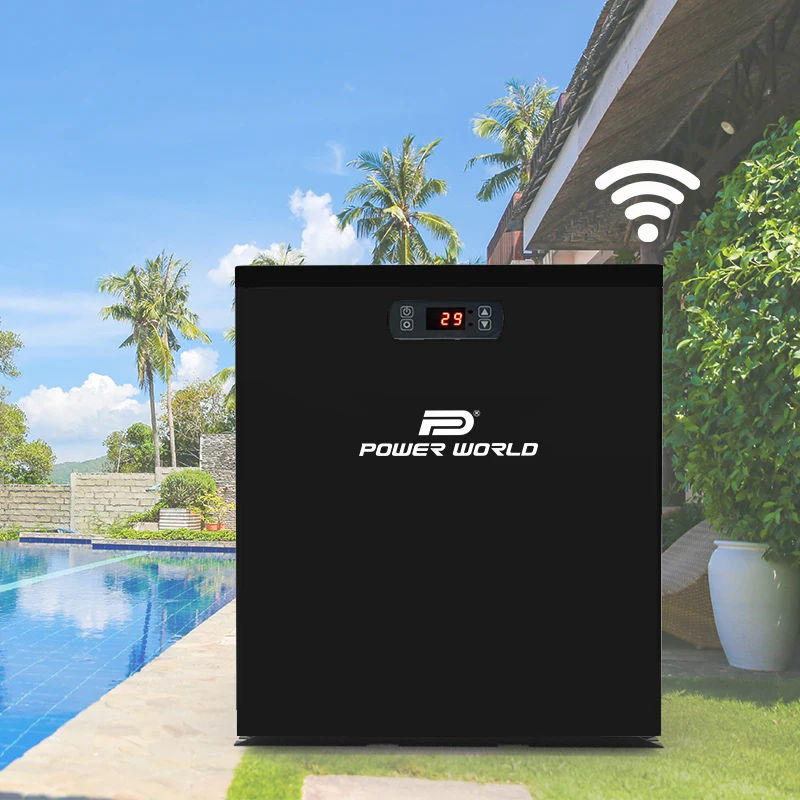 Smart Wifi R32 Bovengrondse Zwembadverwarming R32 Gas Elektrische Boiler Voor Zwembad