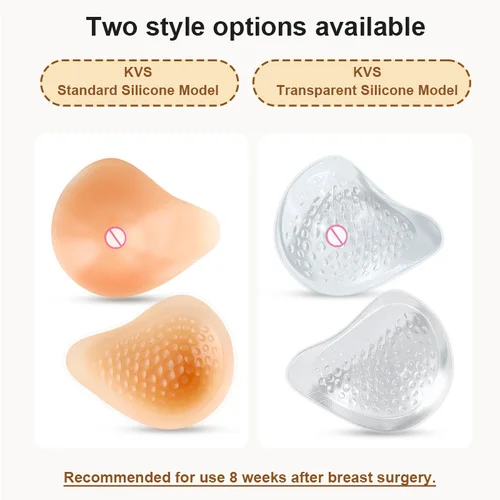 Imagen 2 del producto Masaje de partículas de fondo hueco, mastectomía de silicona para compensar el pecho, prótesis mamaria de silicona, compensar las axilas falsas