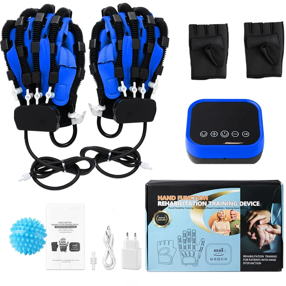 

Rehabilitation Robot Glove Hand Rehabilitation Device for Stroke Hemiplegia Hand Function Recovery Finger Trainer Massage