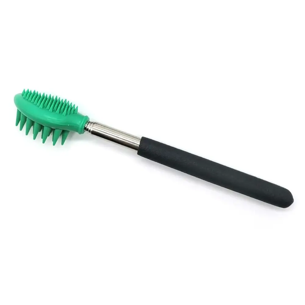 

Claw Scratching Back Scraper Extendable Back Scratcher Nose cleaning Scrubber Telescopic Backscratcher Silicone Massage Brush