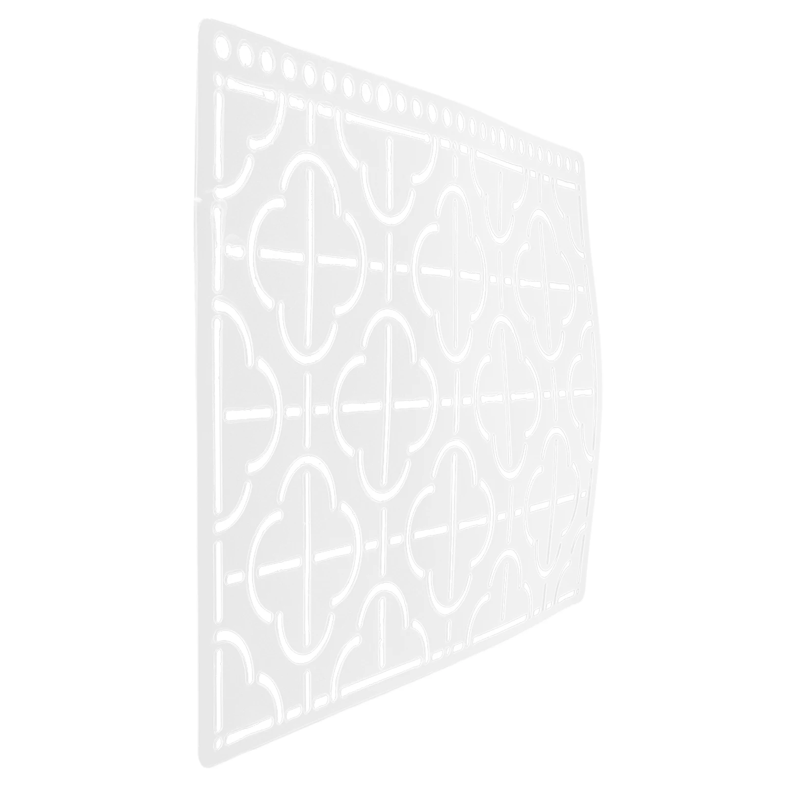 

Quilting Template 1Pc BlueWhite PP 25x18cm Sewing Templates Crafting Patchwork Aid Stencil Lines Machine Quilting Cloth