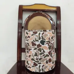 Wholesale Boutique Children Hunting Deer Ducks Dogs Basket Toddler Baby Boy Girl Holiday Dark Brown Camo Bag