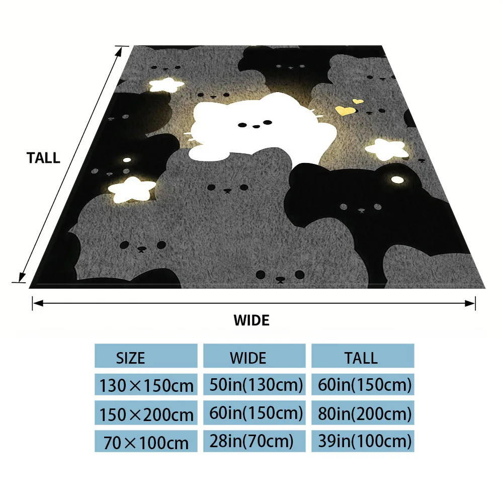Dark Glow Nap Blanket,Flannel Blanket,Suitable For Sofas,Beds,Cars,Rooms,Offices,Camping,Exquisite Gift Blankets