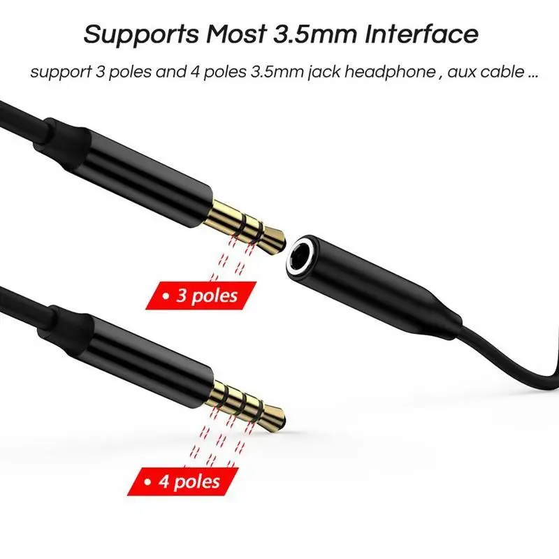 Universal Type C To 3.5 mm Aux Adapter Audio Earphones Cable Converter For Wired Headphones for Samsung Note10/20/S23
