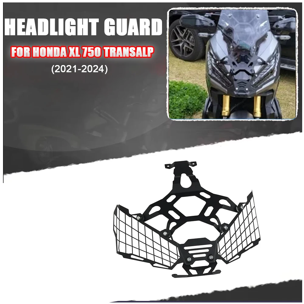 

For Honda XADV750 XADV 750 X-ADV750 XADV X ADV 750 2017-2025 2024 2023 Headlight Head Lamp Grille Guard Cover Protector