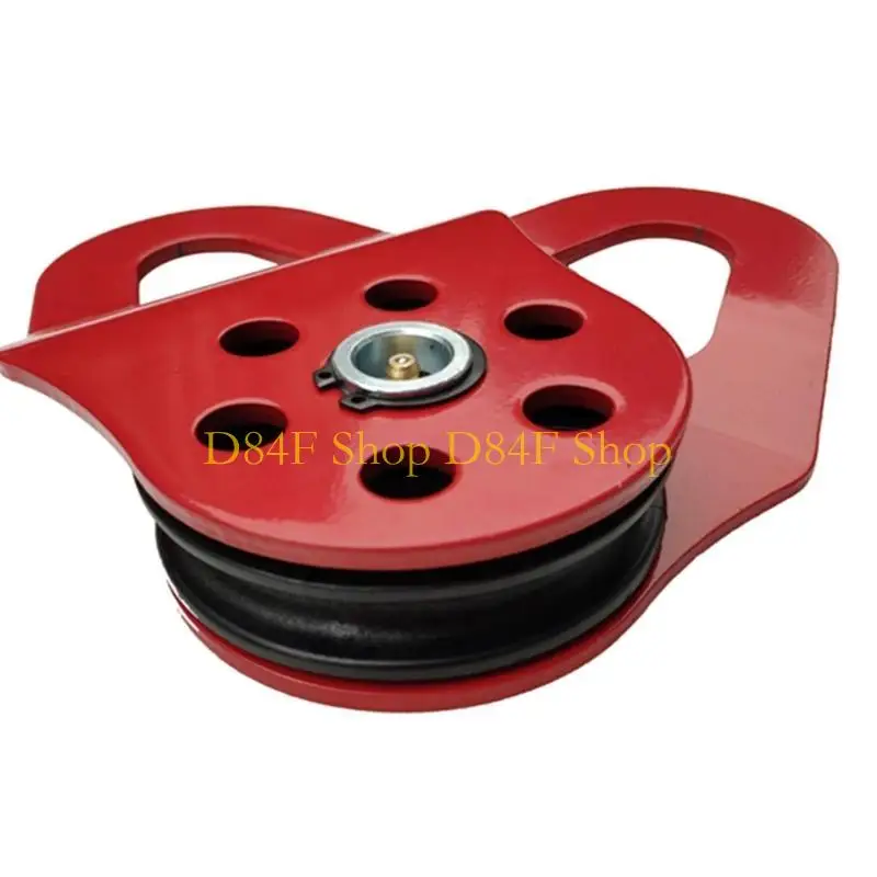 D84F 10ton Off Road Winch Movable Nylon Pulley Sheave Snatch Block Splint Reclint