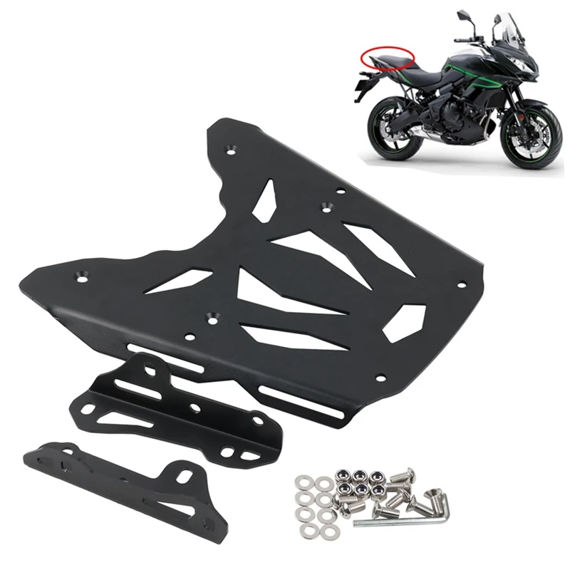 Motorcycle Tail Luggage Rack Rear Cargo Support Holder Bracket Shelf For KAWASAKI VERSYS 650 KLE650 VERSYS650 2015-2023 Parts