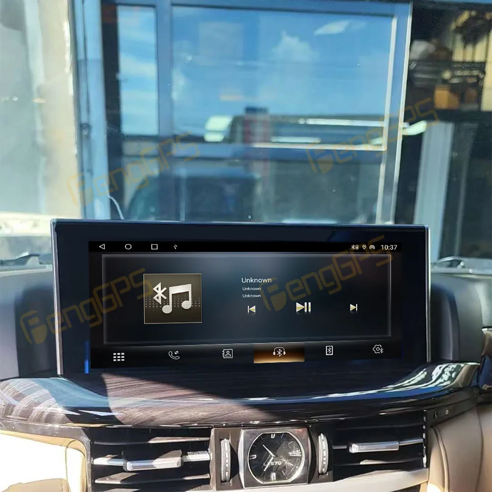 

Автомобильный радиоприемник CarPlay 10,25 дюйма для Lexus LX570 2008-2015, мультимедийный плеер с сенсорным экраном, GPS-навигация, головное устройство DSP Auto