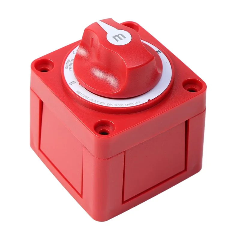 

Battery Switch Cut M-Series Marine Boat 12-48V 100-300A Heavy Duty Isolator Disconnect Rotary 3 Position Switch