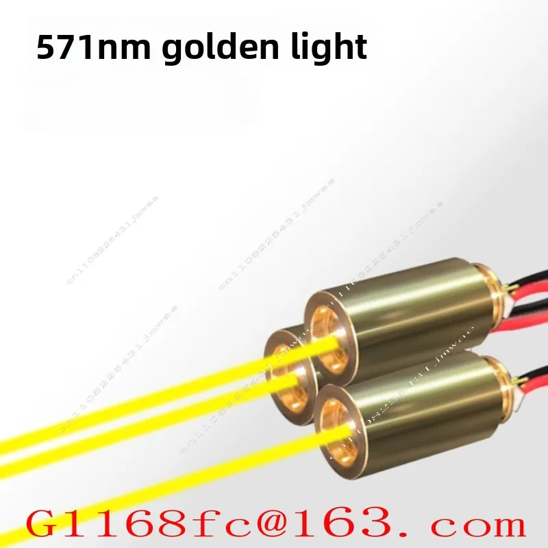 571nm Golden Color Flashlight with High Brightness and High Stability LED Module