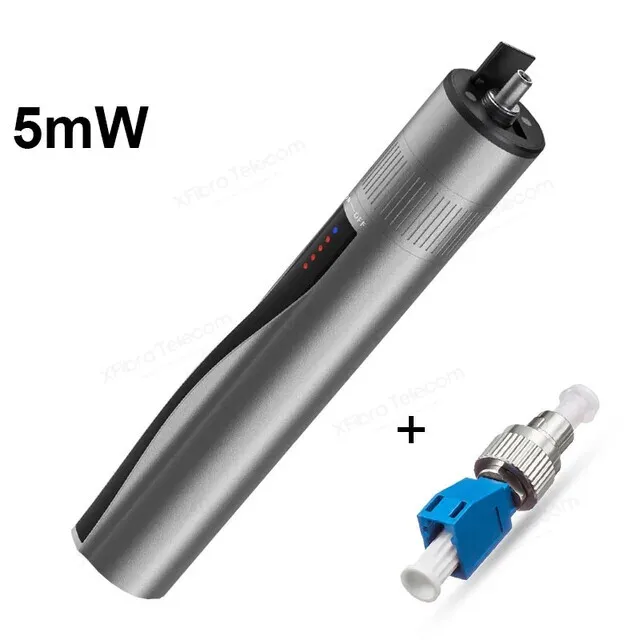 ビジュアル障害locator-fc、sc、ste、充電式赤色ライトペン、光ファイバケーブル、vflテスター、リチウム電池、5mwテスター