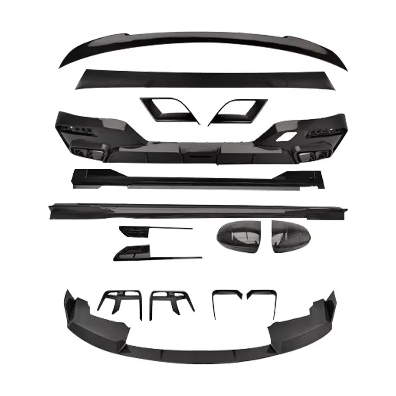 Dry Carbon Fiber Body Kits for 7 Series I7 G70 2023-2024 Front Lip Side Skirts Rear Diffuser