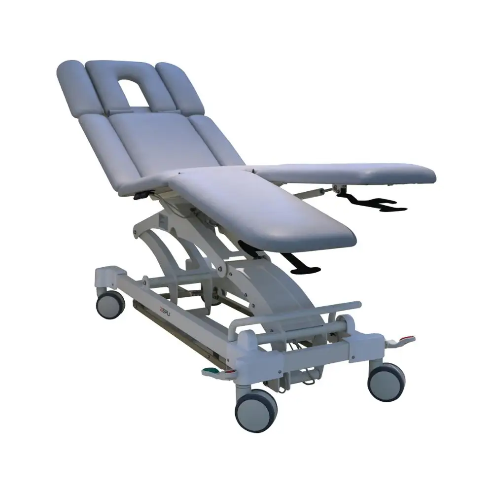 Medical treatment table physiotherapy equipment 9 sections adjustable medical electric massage table