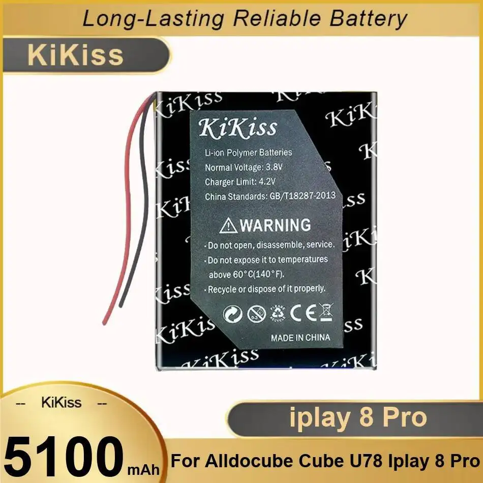

5100 мАч безопасный для Alldocube Cube U78 Iplay 8 Pro Iplay8 планшетный ПК аккумулятор для ноутбука
