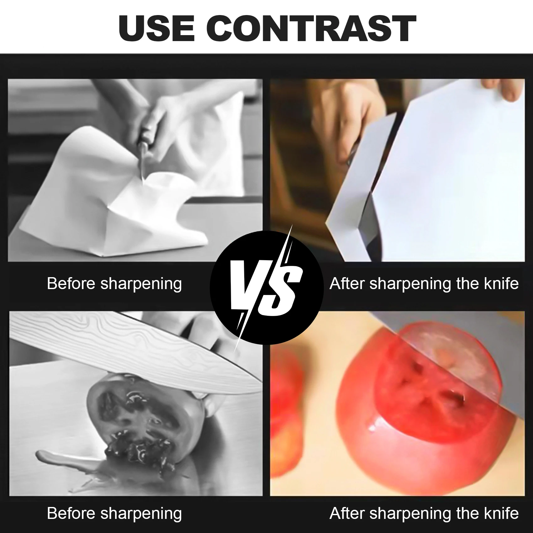 10Pcs Set Diamond Whetstone Knife Sharpener for Edge Sharpener