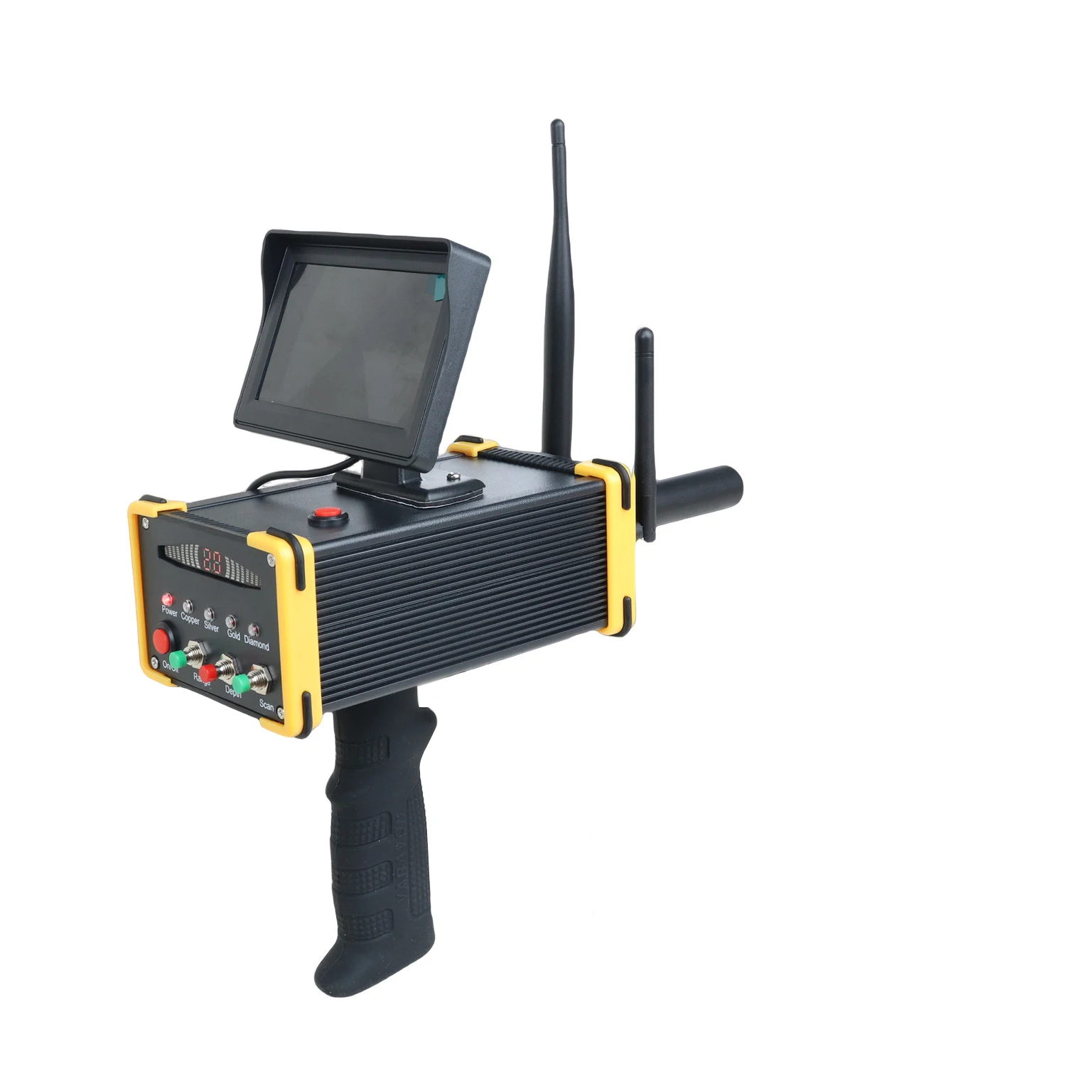 New LCD Tpe Long Range Black Eagle Gold And Diamond Treasure Finder Metal Detector Gold Detector AKS 3D Metal Detector Machinery