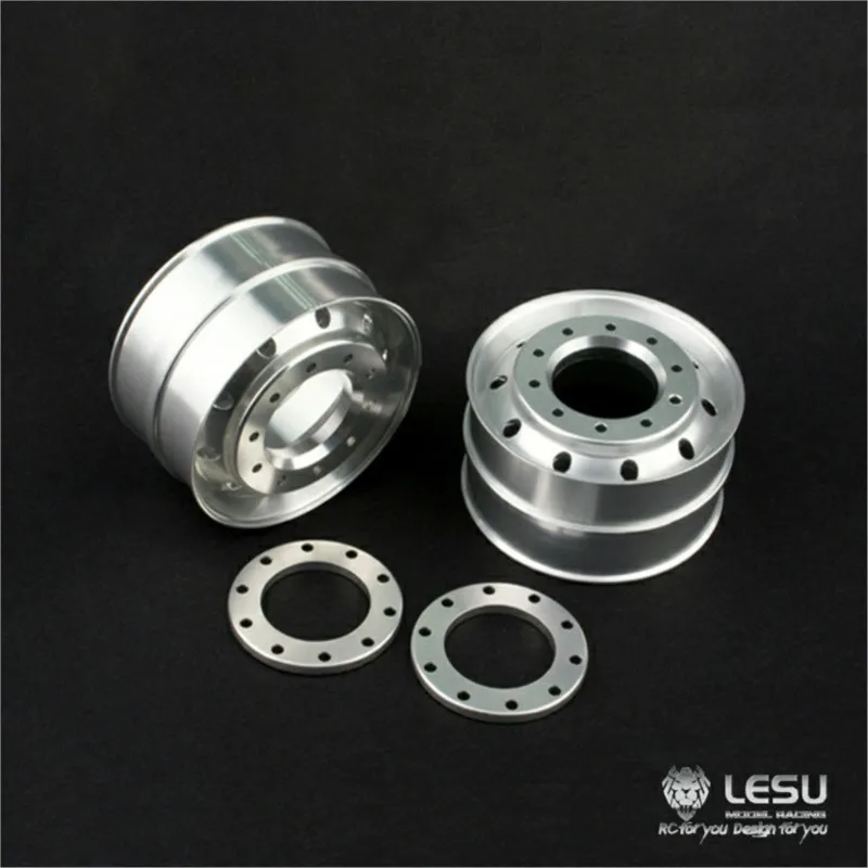 

LESU Metal Wide Front Wheel Hub For 1/16 RC Tractor Truck Flange Axle Dumper Outdoor Toys TH16694