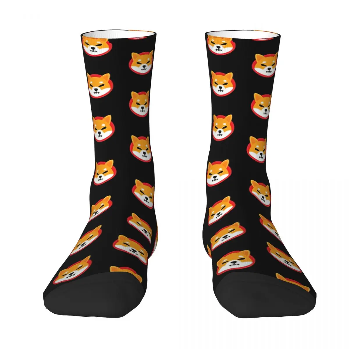 Shiba Inu SHIB Crypto Logo Stocks Investor Adult Socks,Unisex socks,men Socks women Socks