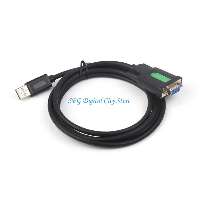 U75B USB do RS232 Adapter seryjny USB2.0 Kabel adaptera danych DB9 Port dla drukarki