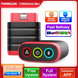 THINKCAR THINKDIAG MINI Auto-OBD2-Scanner, vollständige Systemdiagnose, alle lebenslangen Automotive-Diagnose-Scan-Tools für Autos