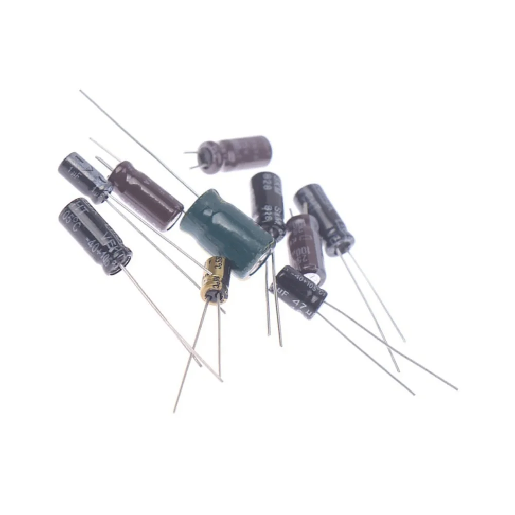 25pcs Capacitor Kit For GameGear For GG Motherboard Repair Replacement Parts Metal Standard Size For Handheld Gaming Console Too