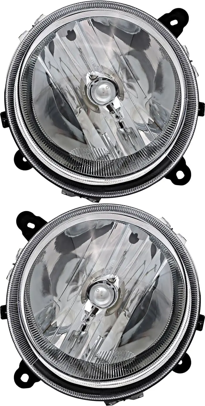 

Для Jeep Compass 2007-2010/Patriot 2007 2008 2009 2010 2011 2012 2013 2014 2015 2016 2017 комплект фар галогенных ламп водителя и