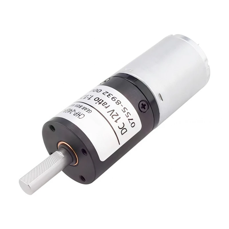 Planetary Gear Direct Current Reduction Motor CHP-24GP-370, D-shaped Shaft Type, Low Noise and Adjustable-speed Motor