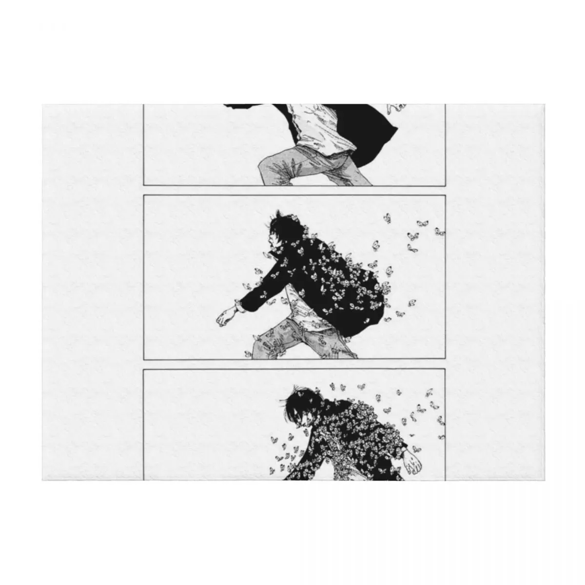 

Nijigahara Holograph – Butterflies Throw Blanket Decorative Sofa Soft Beds Thermal funny gift Blankets