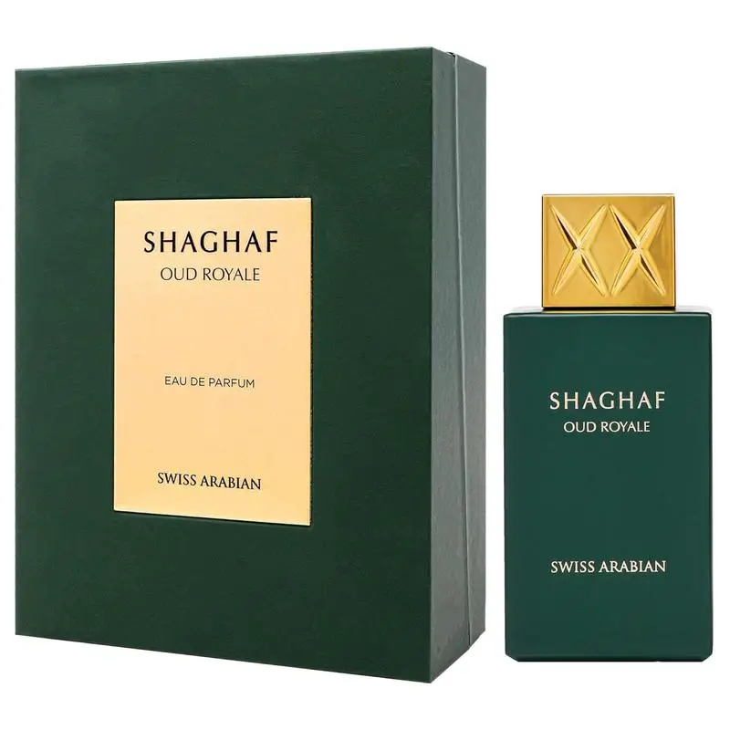 

Swiss Arabian Shaghaf Oud Royale Spicy Aromatic Fragrance with Saffron & Lavender Notes for Women and Men 2.5 oz EDP Spray