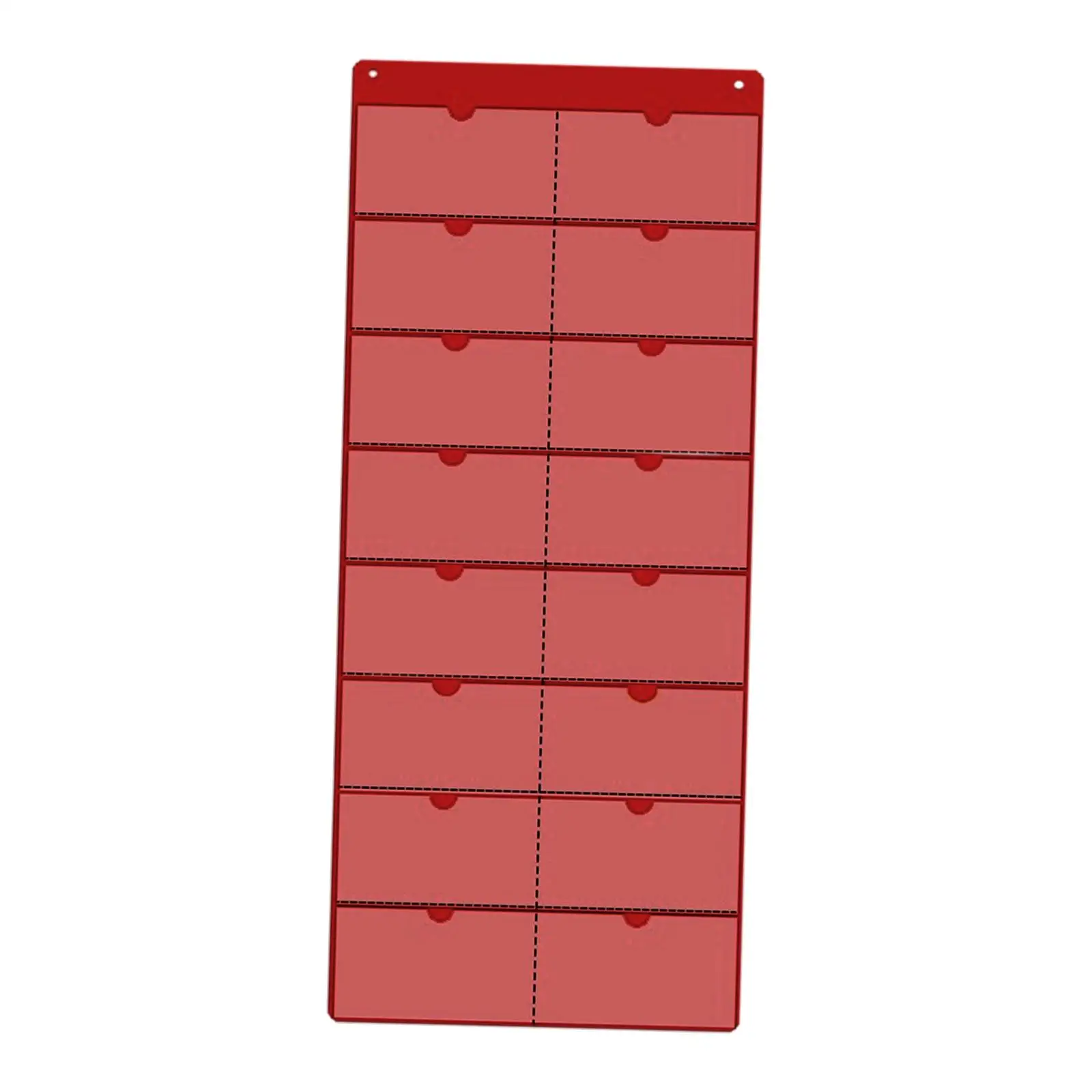 

Classroom Calendar Pocket Chart Blank Empty Multifunctional Organization Reusable Hanging Storage for Teacher Supplies Office