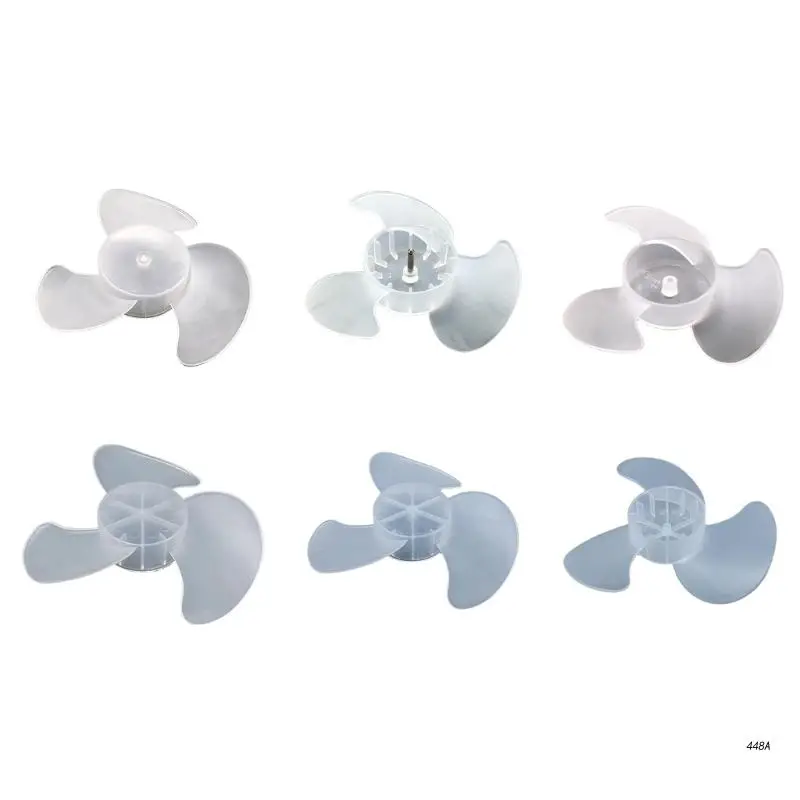 Plastic Fan Blade, 3 Leaves Plastic Fan Blade Replacement Three Leaves Electric Fan Blades for Hairdryer Motor