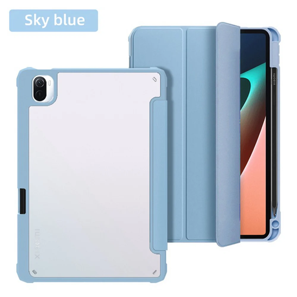 Custodia per bambini compatibile con Xiaomi Redmi Pad Pro 12.1 pollici 2024 rilasciato con portamatite, custodia protettiva leggera in EVA antiurto, custodia protettiva per tablet adatta ai bambini