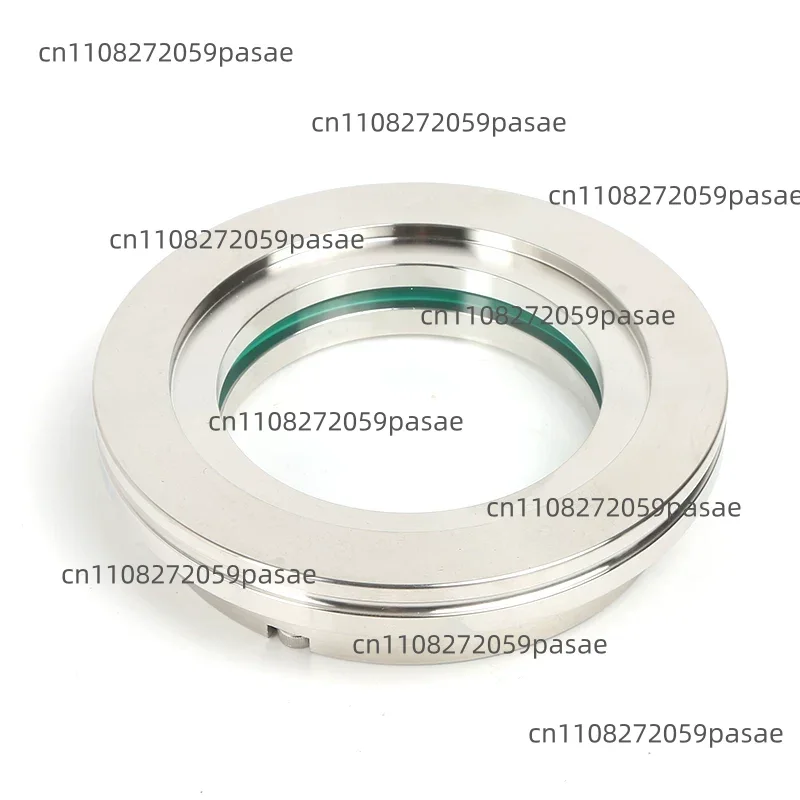 ISO60/80/100 High Vacuum Flange Sight Glass Window Observation Glass ISO-K Suitable for Pipeline Reactor Processing Container