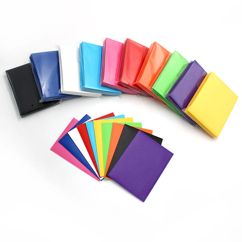 DK Game 500PCS Matte Card Sleeves for Trading Cards 62x89mm/63x90mm Standard Size Trading Game Card Protector Card Covers
